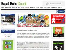 Tablet Screenshot of expatechodubai.com